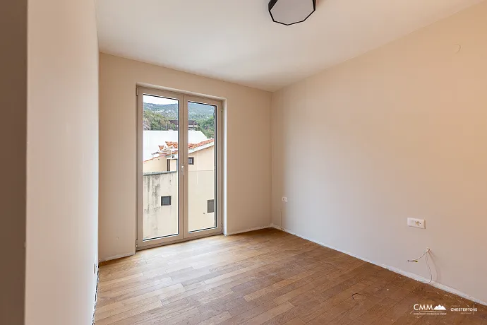 Modern Two-Bedroom Apartment with Panoramic Sea View — Pržno, 68 m²
